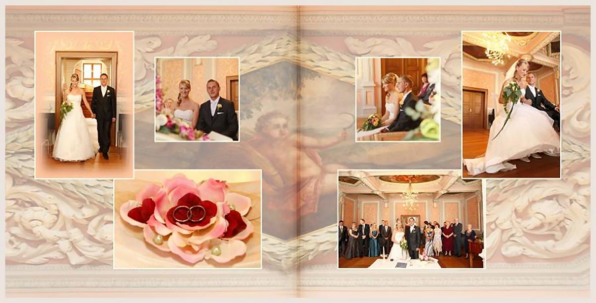 Fotobuch fr die Hochzeitsbilder